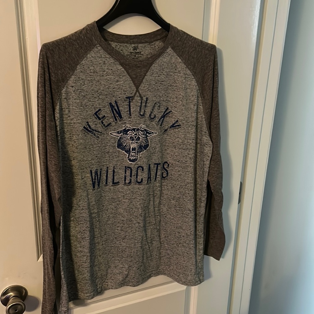 Kentucky wildcat heathers baseball tee (XL)